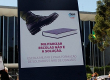 APP-Sindicato não reconhece processo de militarização de escolas no Paraná